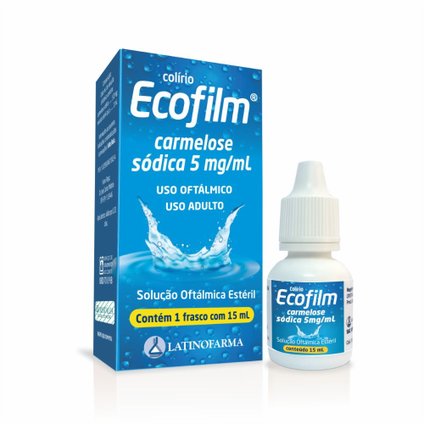 ECOFILM 0,5% COLÍRIO 15ML