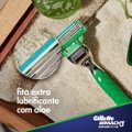 CARGA PARA APARELHO DE BARBEAR GILLETTE MACH3 SENSITIVE LEVE 3 PAGUE 2