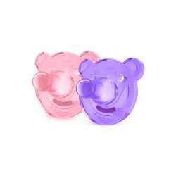 Chupeta Avent Soothie 0-3meses C/2 Rosa/lilas