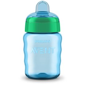 COPO AVENT EASY SIP AZUL 9M+ 260ML