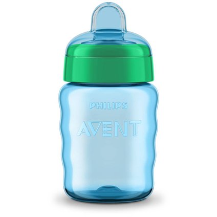 COPO AVENT EASY SIP AZUL 9M+ 260ML