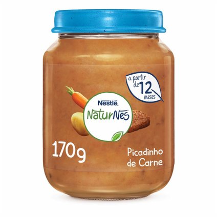 PAPINHA NESTLÉ NATURNES PICADINHO DE CARNE 170G