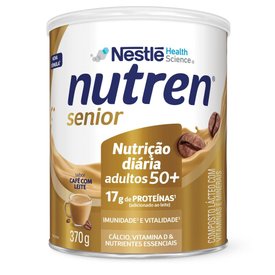 COMPLEMENTO ALIMENTAR NUTREN SENIOR CAFÉ COM LEITE 370G