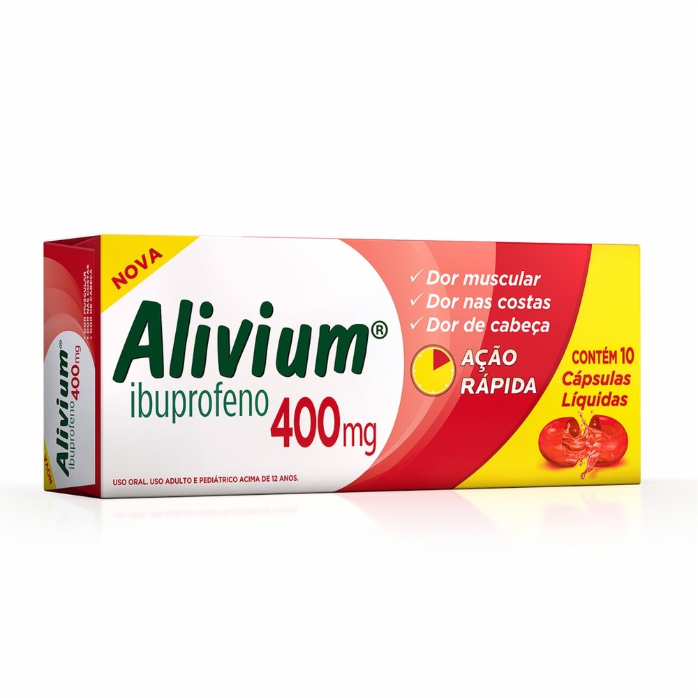 ALIVIUM 400MG 10 CÁPSULAS LÍQUIDAS
