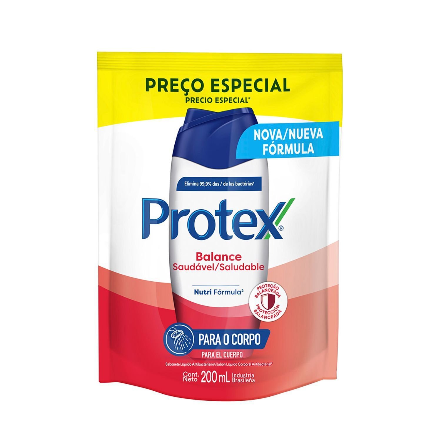 Sabonete Líquido Protex Balance 200ml Refil