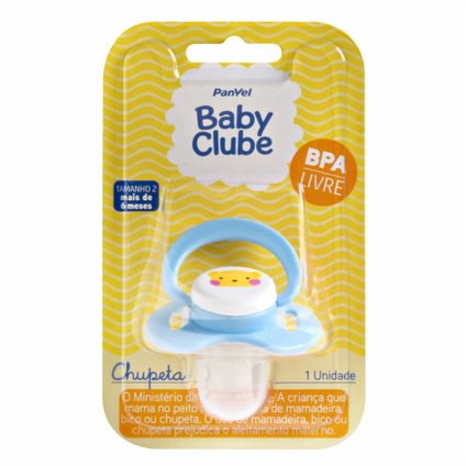 CHUPETA PANVEL BABY CLUBE ORTODÔNTICA AZUL TAMANHO 2