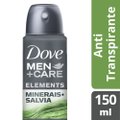 DESODORANTE AEROSOL DOVE MEN+CARE MINERAIS + SÁLVIA 150ML