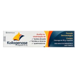 Kollagenase Pomada 30g + Espátula