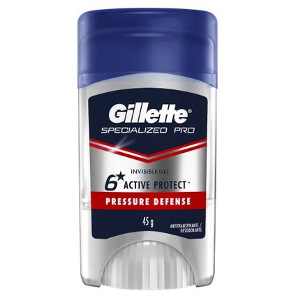 DESODORANTE CLEAR GEL GILLETTE CLINICAL PRESSURE DEFENSE 45G