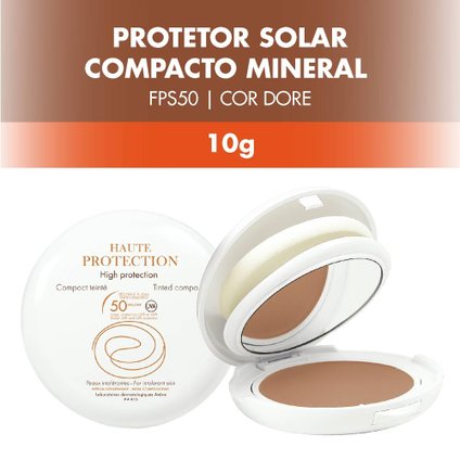PROTETOR SOLAR AVENE COMPACTO DORÉ PELE MORENA FPS 50 10G