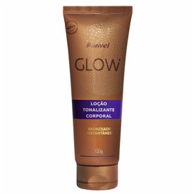 LOÇÃO TONALIZANTE CORPORAL PANVEL GLOW 120G