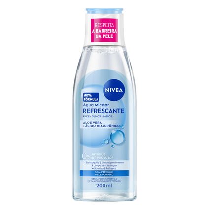 ÁGUA MICELAR NIVEA SOLUÇÃO DE LIMPEZA 7 EM 1 200ML