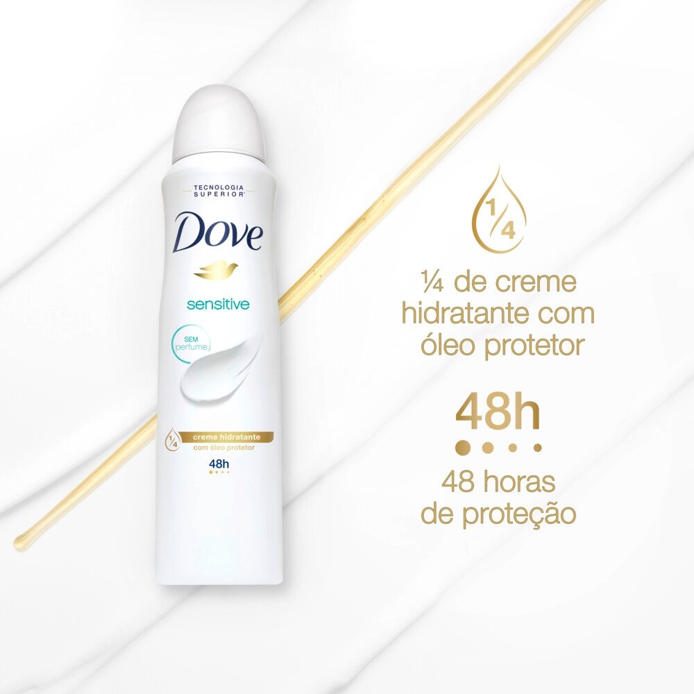 DESODORANTE DOVE AEROSOL SENSITIVE 150ML