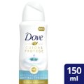 DESODORANTE AEROSOL DOVE CUIDA PROTEGE ANTIBACTERIANO 150ML