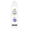 DESODORANTE ANTITRANSPIRANTE AEROSOL DOVE INVISIBLE CARE 150ML