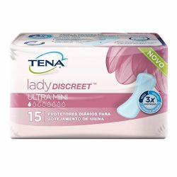 Absorvente Para Incontinencia Tena Lady Discreet Ultra Mini C/15