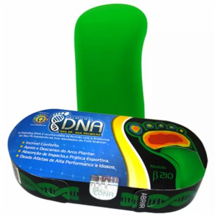 PALMILHA ORTOPÉDICA DNA BETA 210- VERDE