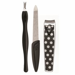 Kit Manicure Black&white Belliz