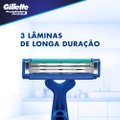 APARELHO DE BARBEAR DESCARTÁVEL GILLETTE PRESTOBARBA ULTRAGRIP 3 COM 2