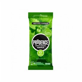PRESERVATIVO PRUDENCE CORESSABORES HORTELÃ COM 6