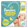 FRALDA PAMPERS RECÉM-NASCIDO CONFORT SEC RN+ 20 UNIDADES