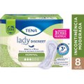 ABSORVENTE PARA INCONTINÊNCIA URINÁRIA TENA LADY DISCREET NORMAL 8 UNIDADES