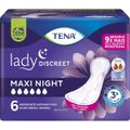 ABSORVENTE NOTURNO PARA INCONTINÊNCIA URINÁRIA TENA LADY DISCREET MAXI NIGHT 6 UNIDADES