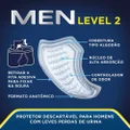 ABSORVENTE PROTETOR MASCULINO TENA MEN ACTIVE FIT 10 UNIDADES
