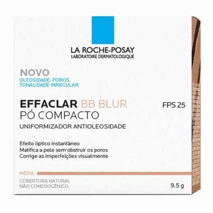 EFFACLAR BB BLUR PÓ COMPACTO MÉDIA