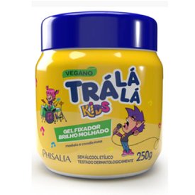 GEL FIXADOR BRILHO MOLHADO TRA LÁ LÁ KIDS 250G