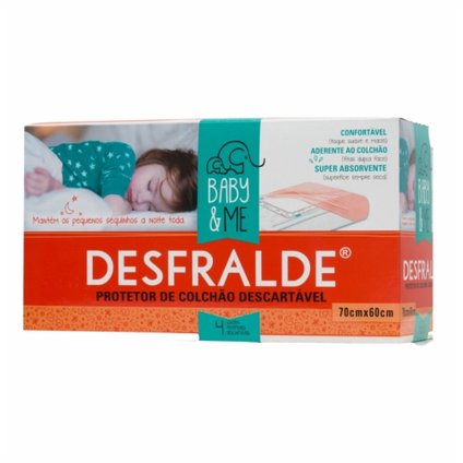 PROTETOR DESCARTAVEL PARA COLCHÃO BABYME COM 4
