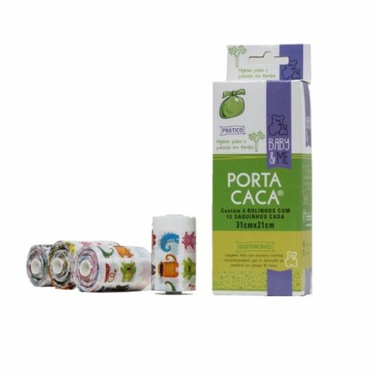 SAQUINHO HIGIENICO DESCARTAVEL PORTA CACA BABYME COM 48