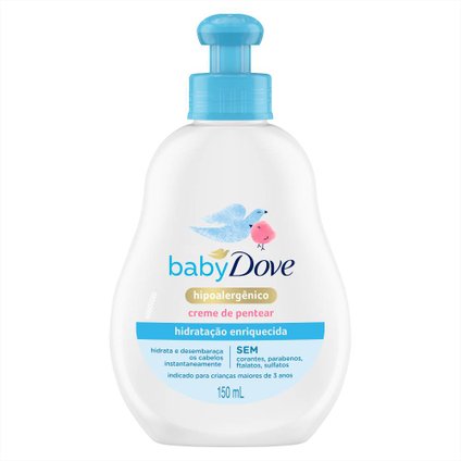 CREME PARA PENTEAR BABY DOVE HIDRATAÇÃO ENRIQUECIDA 150 ML