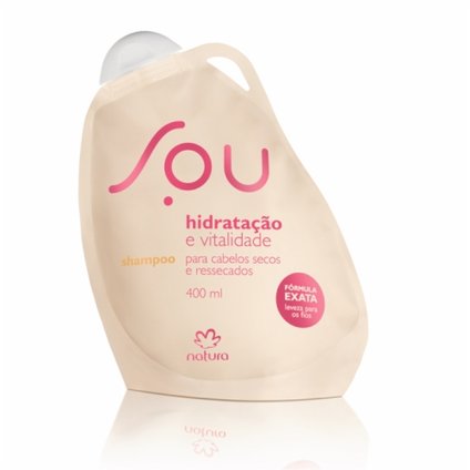 SHAMPOO NATURA SOU HIDRATAÇÃO E VITALIDADE 400ML