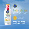 PROTETOR SOLAR NIVEA SUN BABIES&KIDS PELE SENSÍVEL 25%OFF FPS60 125ML