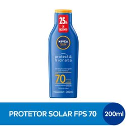 Protetor Solar Nivea Sun Protect & Hidrata 25%off Fps70 200ml