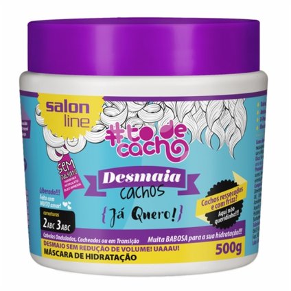 MÁSCARA SALON LINE DESMAIA CACHOS 500G