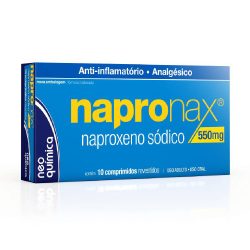 Napronax 550mg 10 Comprimidos Revestidos