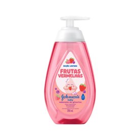 SABONETE LÍQUIDO DE GLICERINA JOHNSONS BABY FRUTAS VERMELHAS 200ML