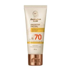 Protetor Solar Facial Australian Gold Antioleosidade Fps70 40g