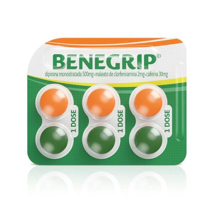 ANTIGRIPAL BENEGRIP BLISTER 6 COMPRIMIDOS