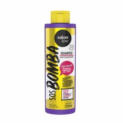 Shampoo Matizador Salon Line Sos Bomba Cabelos Normais A Secos 300ml