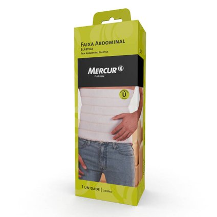 FAIXA ABDOMINAL ELÁSTICA MERCUR
