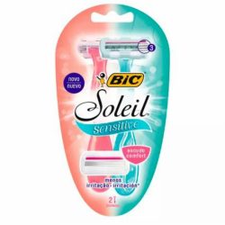 Aparelho Depilatório Bic Soleil Sensitive C/2