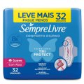 ABSORVENTE SEMPRE LIVRE ADAPT PLUS SUAVE COM ABAS LEVE 32 PAGUE 24