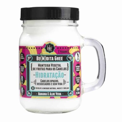 BEMDITA GHEE HIDRATAÇÃO LOLA COSMETICS BANANA  ALOEVERA 350G