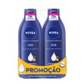 KIT LOÇÃO HIDRATANTE CORPORAL NIVEA MILK 400ML - 2 UNIDADES