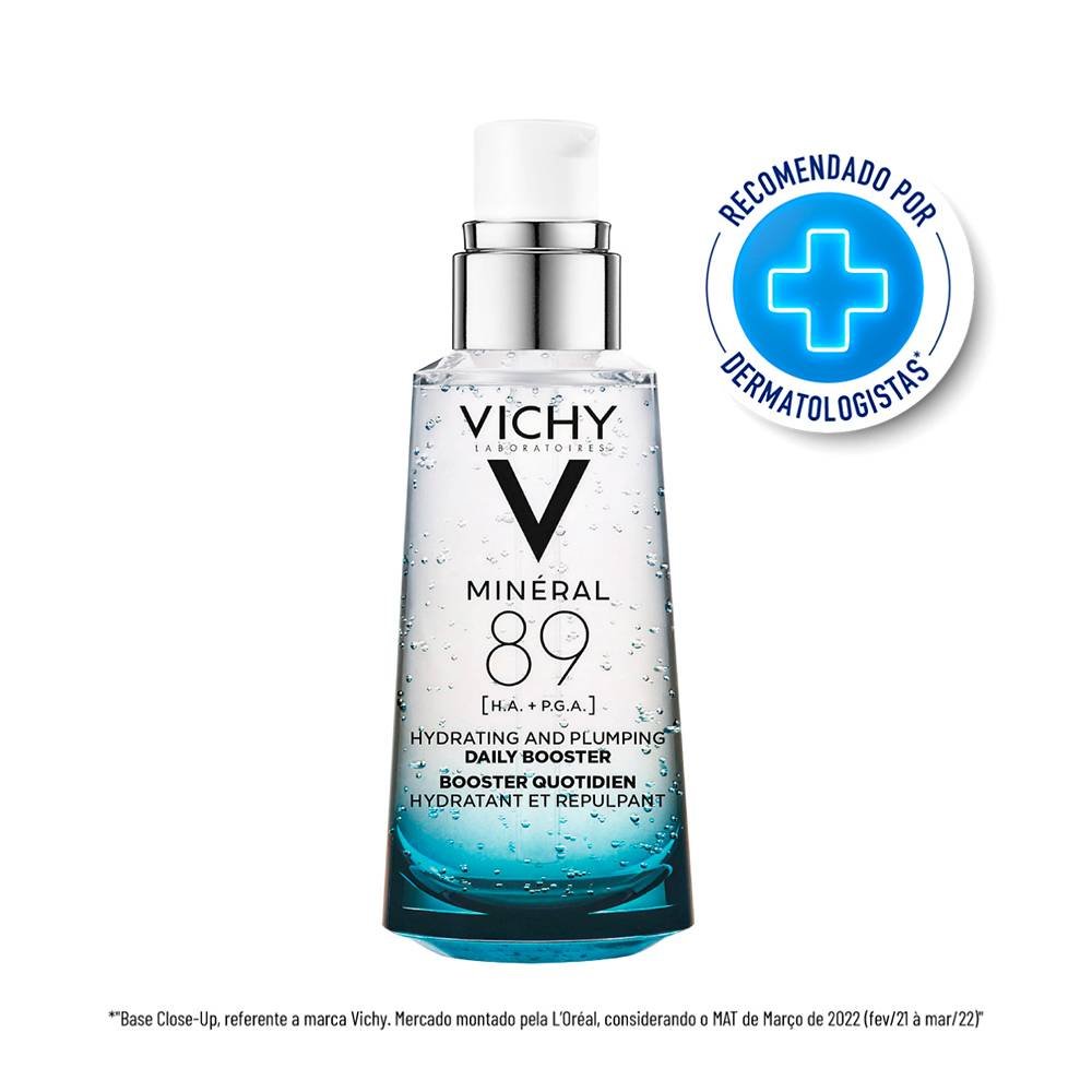 Sérum Hidratante Facial Vichy Minéral 89 Ácido Hialurônico 50ml