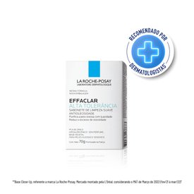 SABONETE DE LIMPEZA LA ROCHE-POSAY EFFACLAR ALTA TOLERÂNCIA 70G