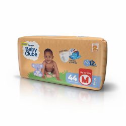 Fralda Panvel Baby Clube M Com 44 Unidades